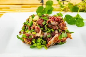 Rindfleisch Salat mit Minze